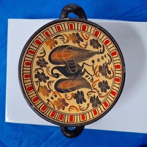 Museum copy Corinthian 550BC small bowl, Handmade